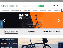 Tablet Screenshot of nycewheels.com